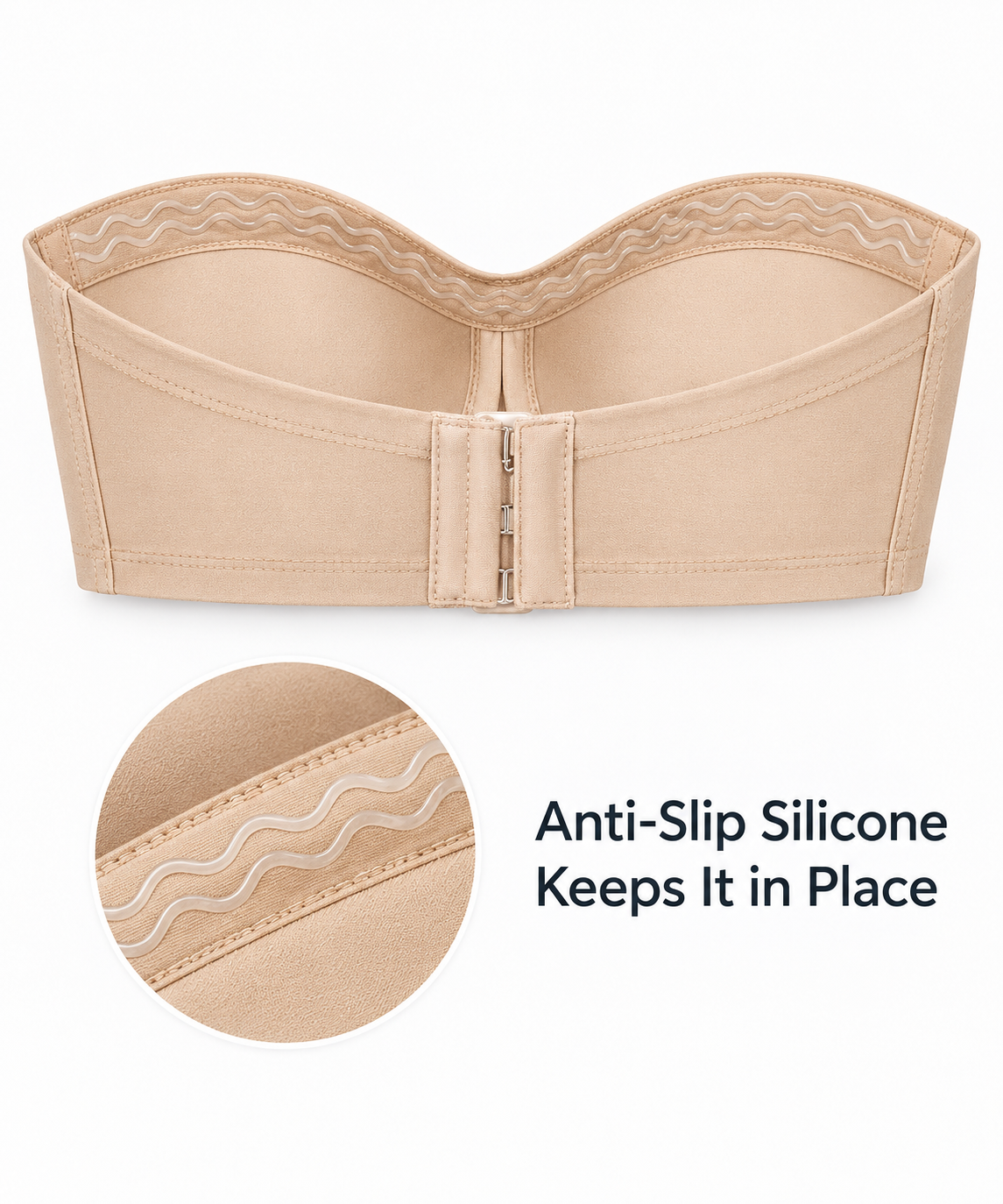 Strapless Front Closure Bra