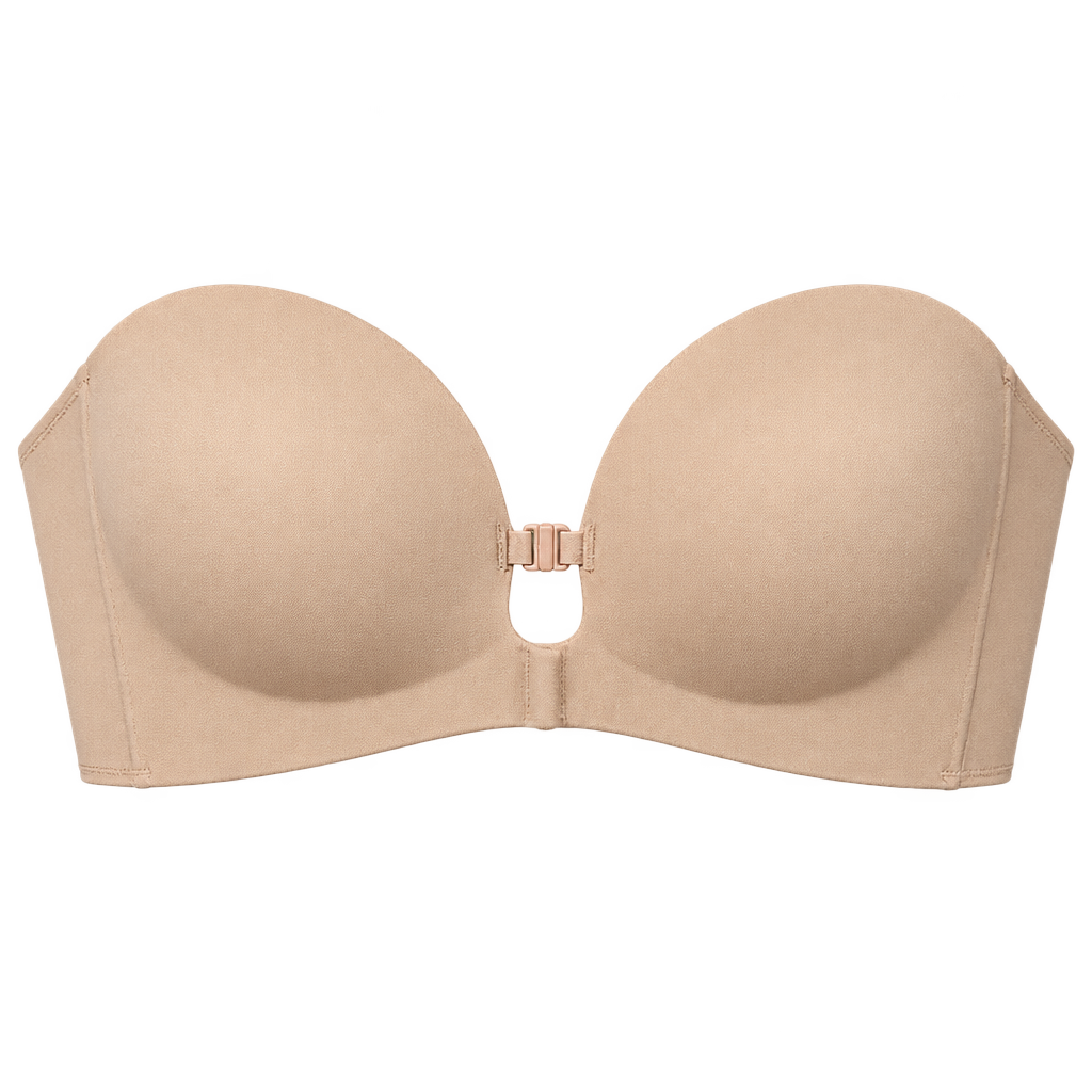 Strapless Front Closure Bra
